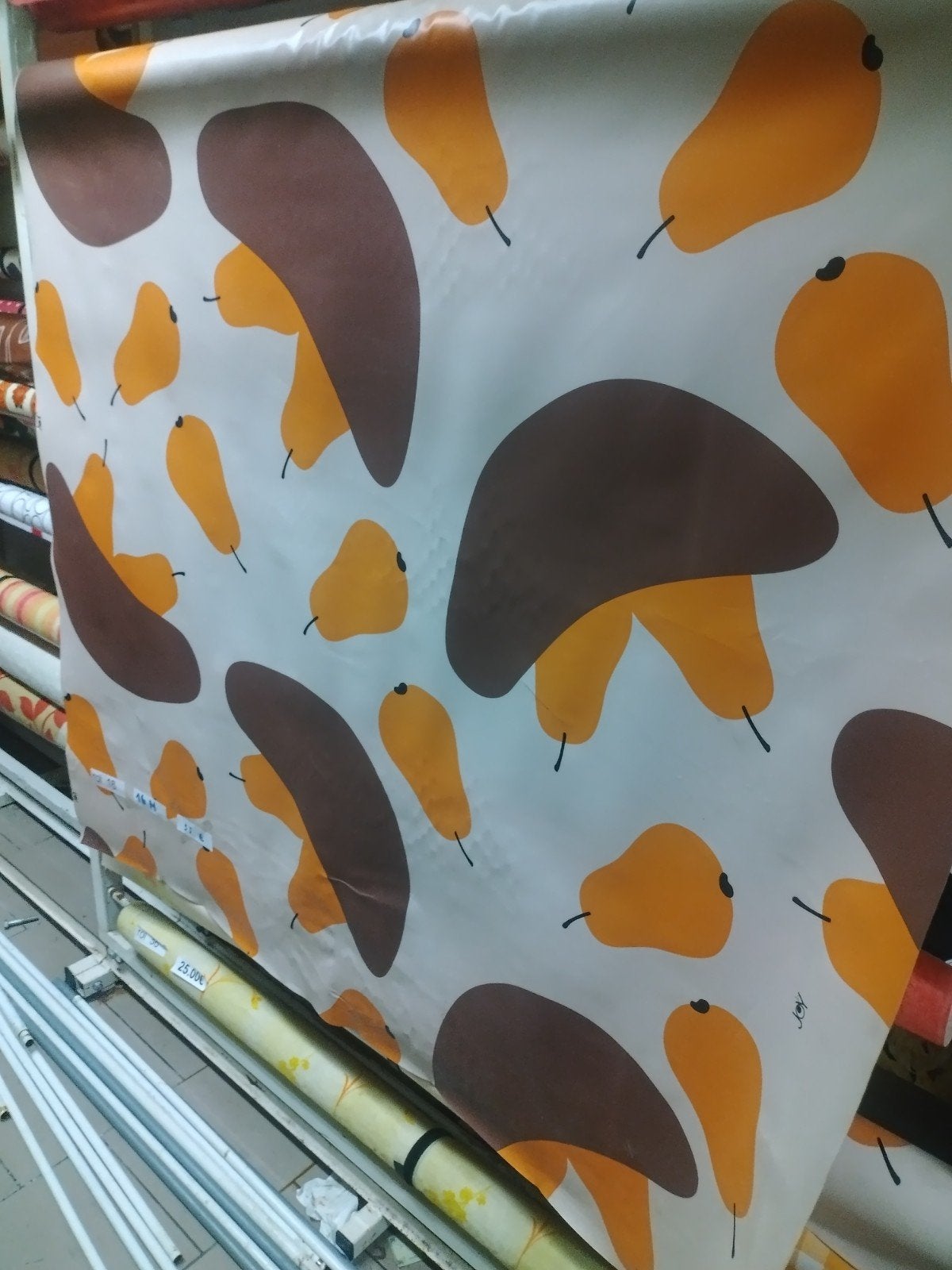 Ik verkoop een rol toile cirée 16 meter, Ophalen