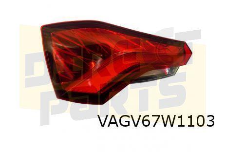Skoda Kamiq (9/19-1/24) Achterlicht Links buiten Origineel!, Neuf, -, -, Skoda