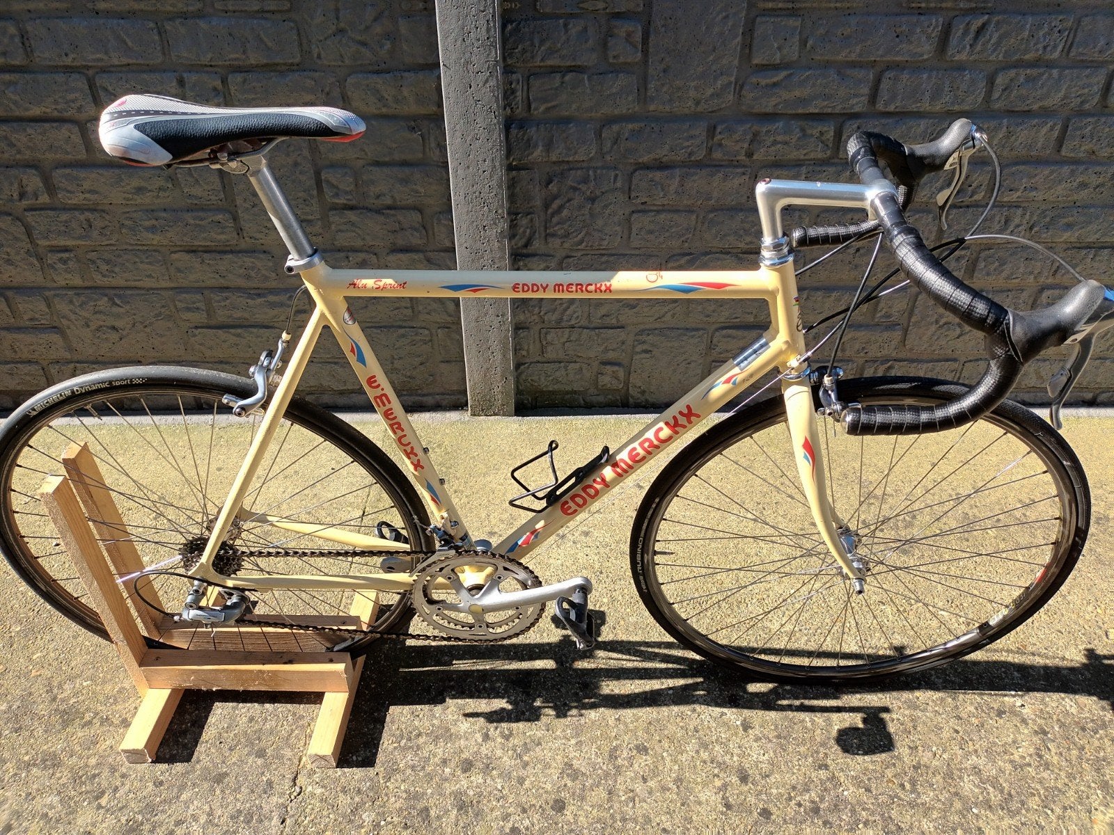 Eddy Merckx alu sprint, Fietsen en Brommers, 28 inch, Gebruikt, Velgrem, 15 tot 20 versnellingen