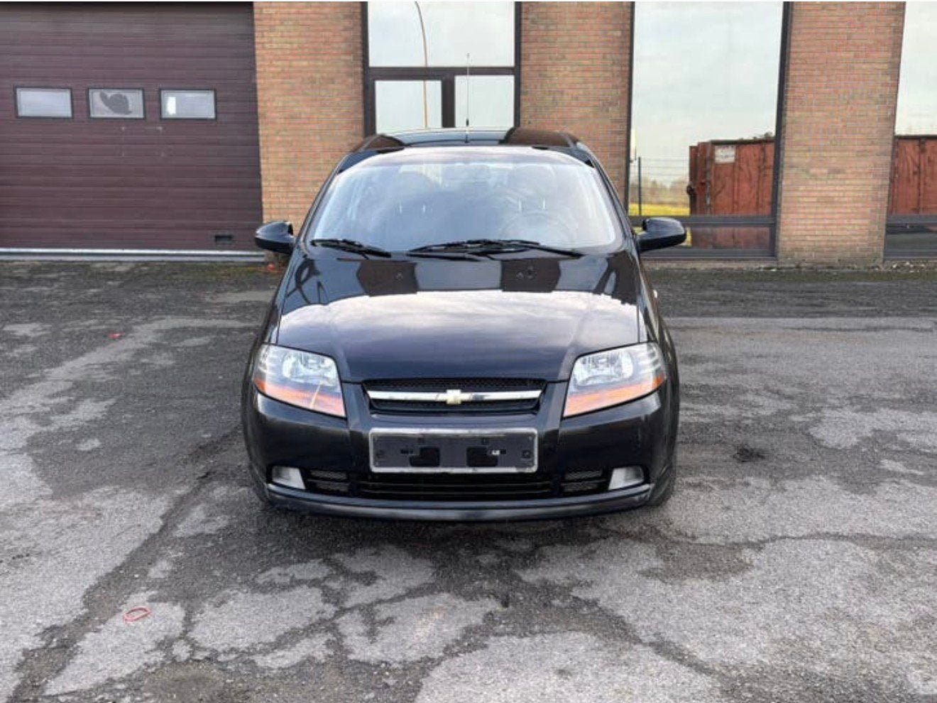 Chevrolet Kalos 1.4 Essence Airco LEZ OK, Auto's, Automaat, Kalos, Zwart, Bedrijf