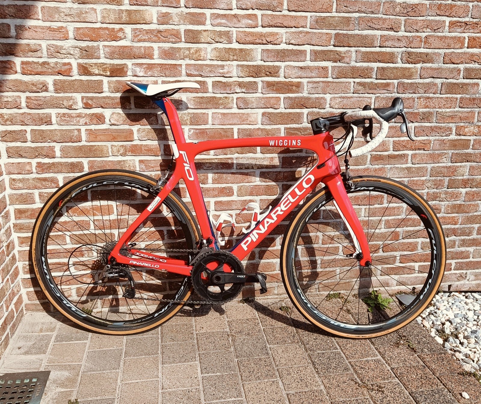 Pinarello Dogma F10 Team Wiggins, Fietsen en Brommers, Ophalen, 28 inch, Carbon, Velgrem