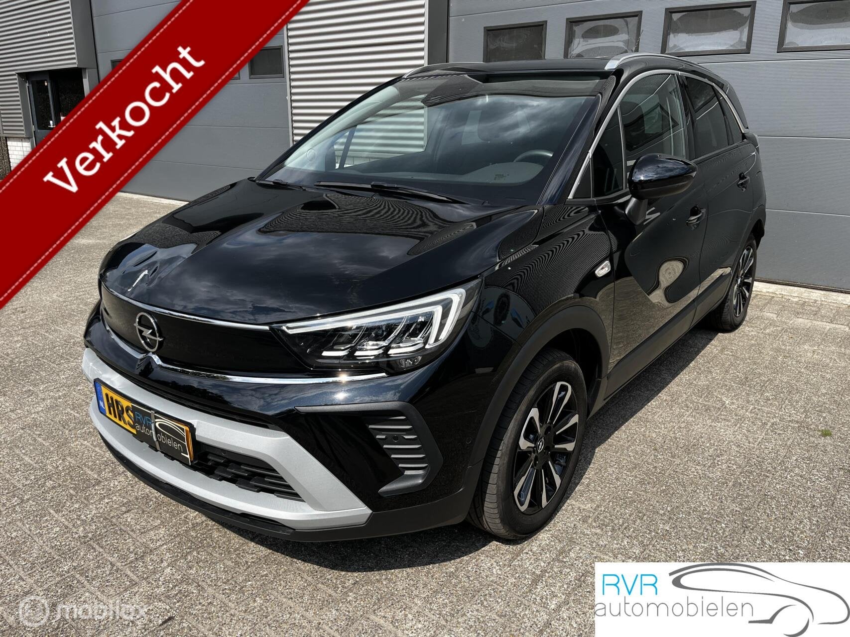 Opel Crossland 1.2 Turbo Elegance/PANODAK/AUTOMAAT, Stof, Gebruikt, Zwart, 1199 cc