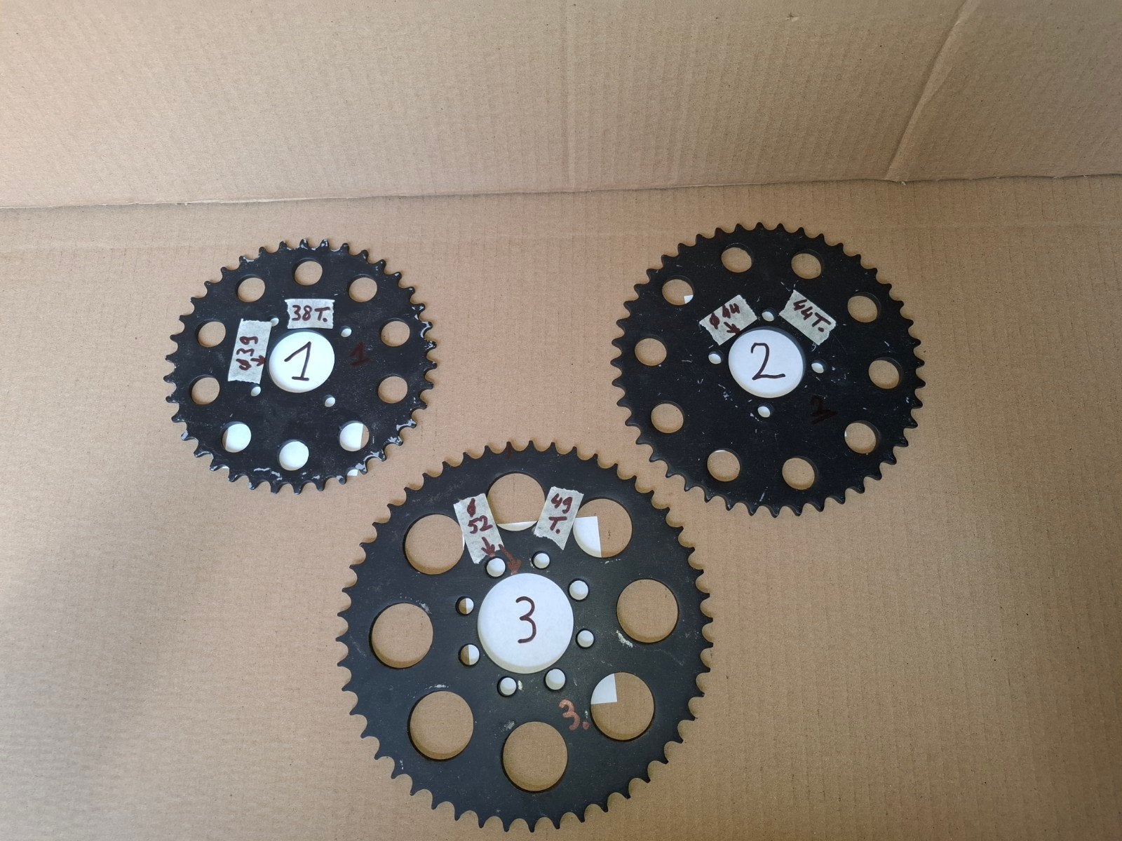 Pignons de roue arrière Yamaha, Suzuki, Enlèvement, Yamaha