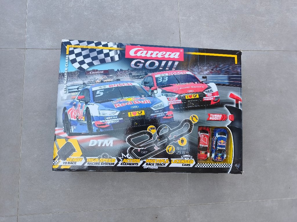 Racebaan Carrera Go DTM Master Class, Enfants & Bébés, Jouets | Circuits, Électrique, Enlèvement ou Envoi, Carrera, Comme neuf