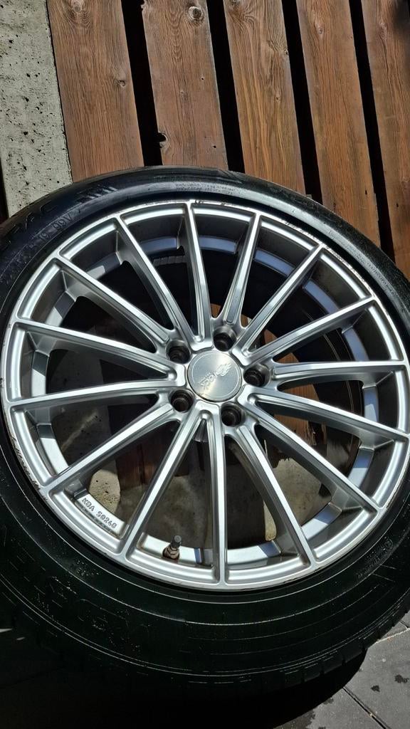 Jantes et pneus Mazda CX-5 5x114,3 5x114,3 225/55R19, Pneus et Jantes, Véhicule de tourisme, Pneus été, Utilisé