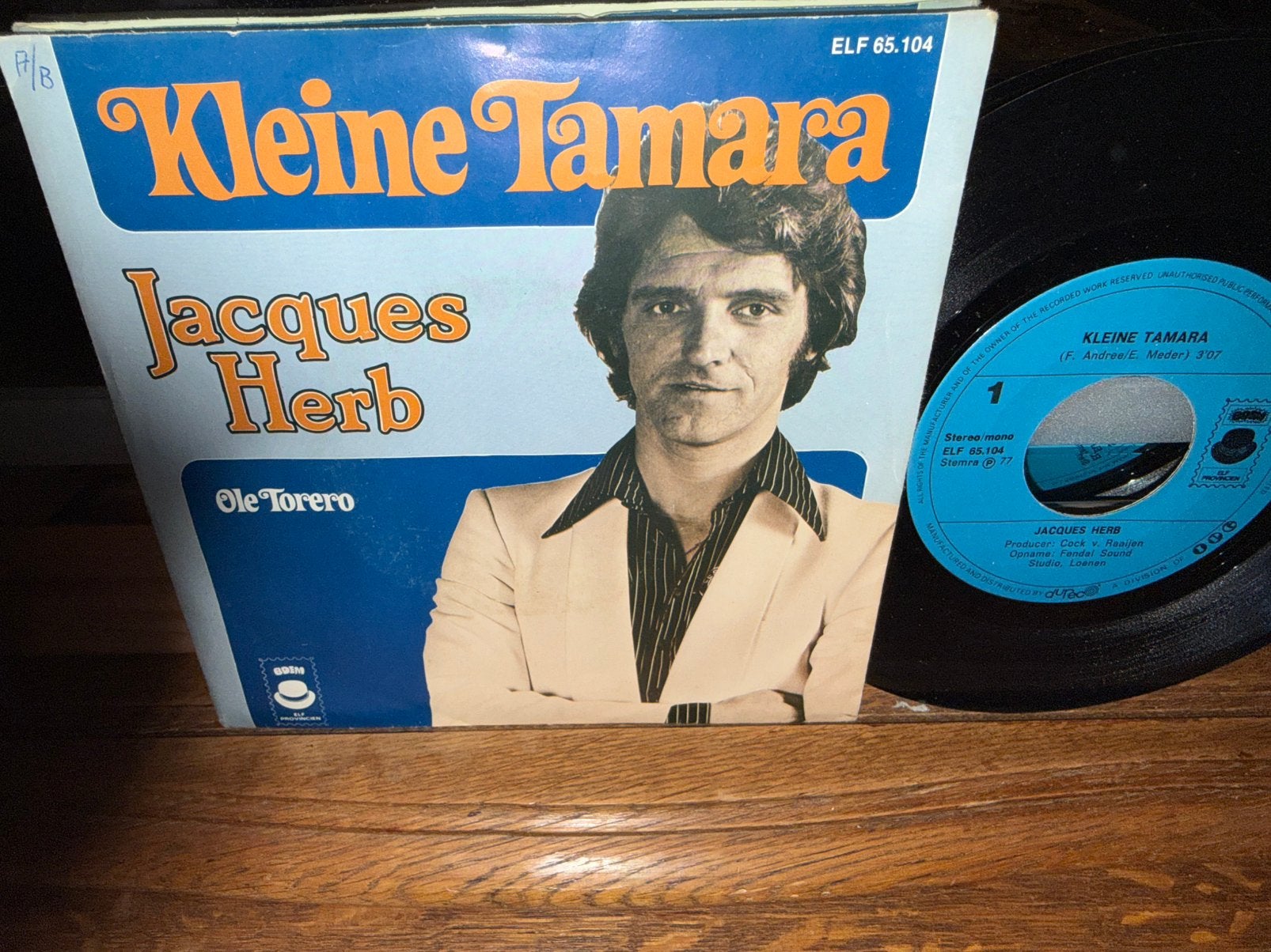Kleine Tamara - Ole Torero, Cd's en Dvd's, Vinyl Singles, Originele persing, 7 inch, Single, Ophalen of Verzenden