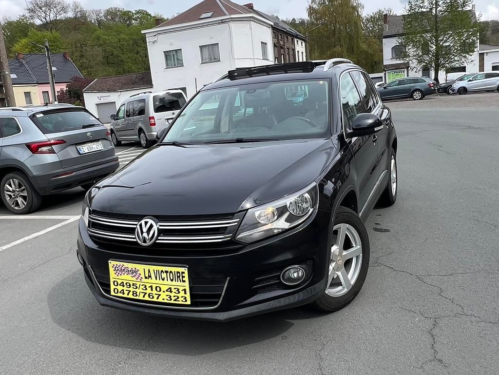 Volkswagen Tiguan 2.0 TDi 2013 année 128000km 0032478767323, Auto's, Voorwielaandrijving, 139 g/km, Zwart, 4 cilinders