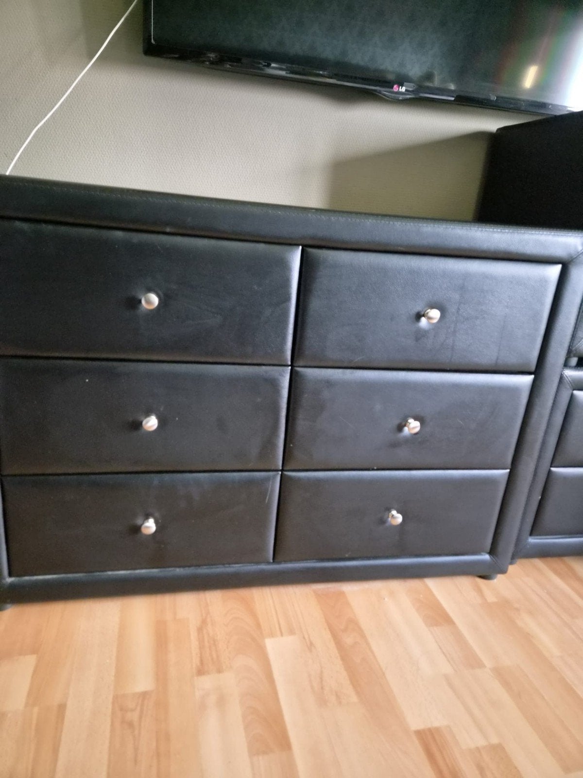 Commode + 2 nachtkastjes, Maison & Meubles, Armoires | Commodes, Enlèvement