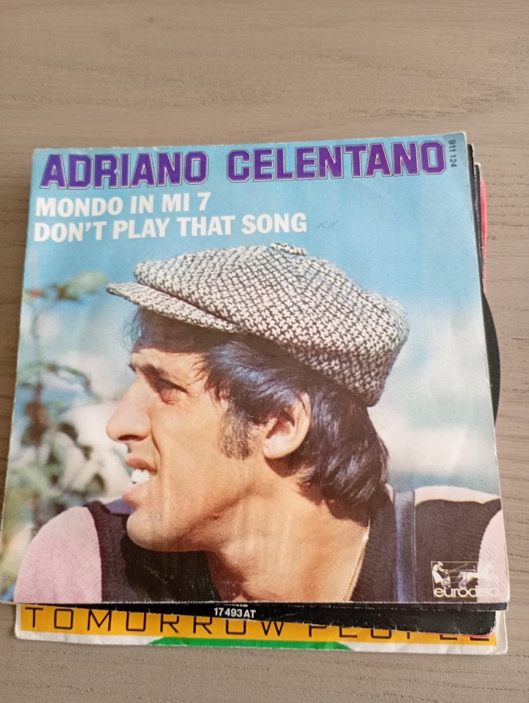 Adriano Celentano - Don't play that song, Enlèvement ou Envoi, Pochette photo, 7 inch, Utilisé