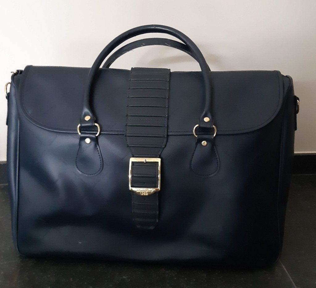 Sac d'école ou de week-end, 35 à 55 cm, Comme neuf, Enlèvement, Bleu