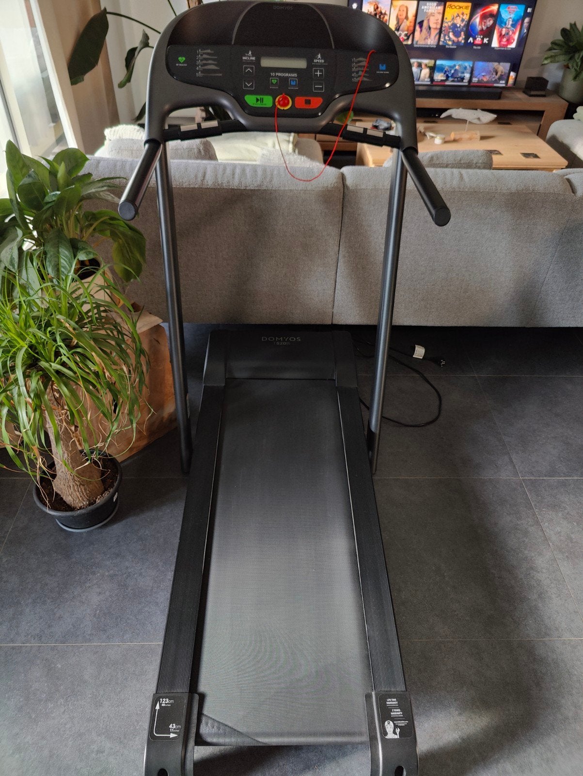 loopband DOMYOS T520 B, Sports & Fitness, Appareils de fitness, Enlèvement, Tapis roulant