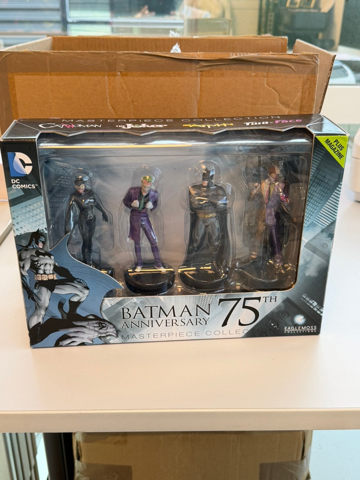 Batman 75e anniversaire Eaglemoss Edition limitée 1/7000, Enlèvement ou Envoi, Neuf