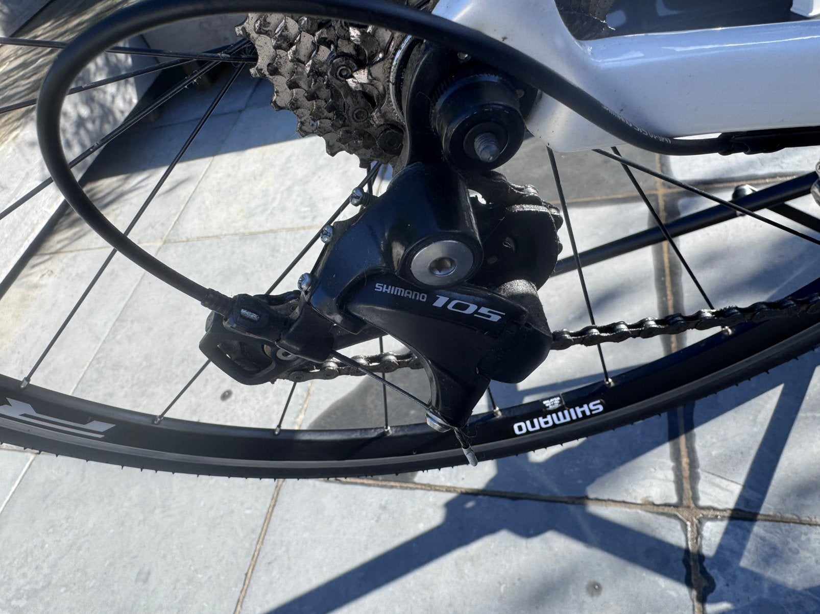 Isaac Vitron koersfiets Shimano 105 Zeer goede staat, Enlèvement, Comme neuf