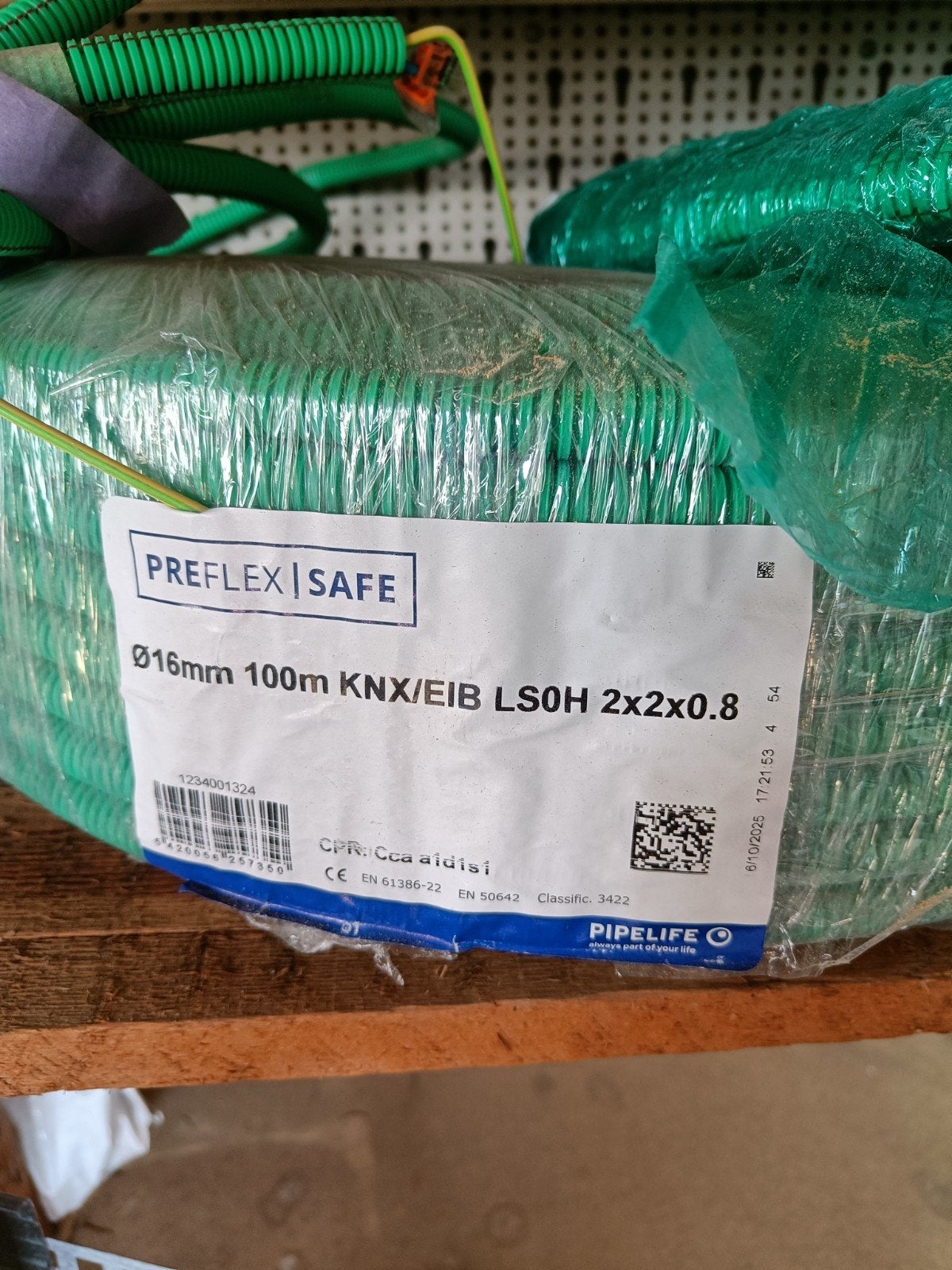 KNX/EIB 2x2x0.8, Ophalen