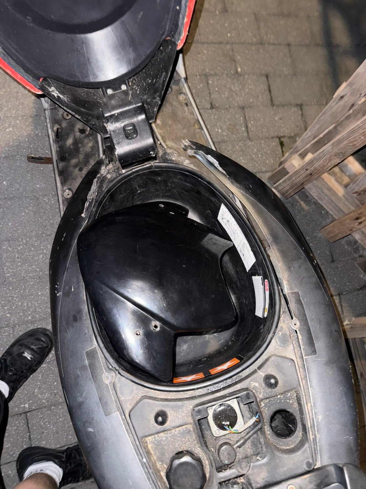 Aprilia scooter duble disc, Ophalen, Gebruikt, 50 cc, SR 50