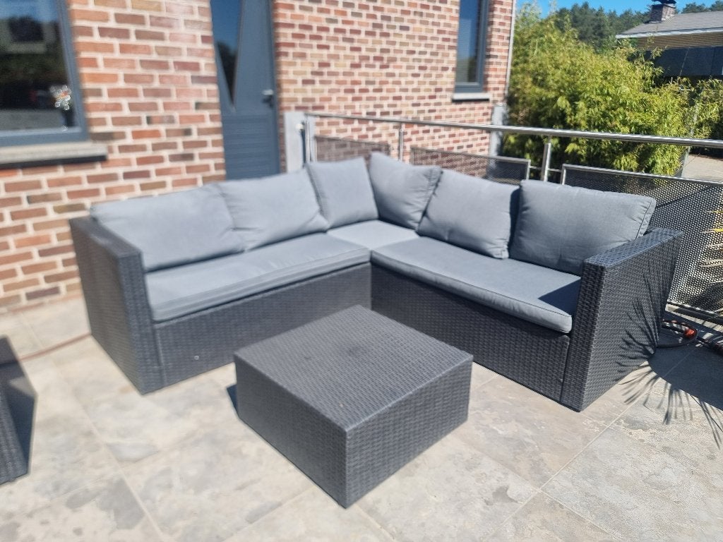 Central Park Corner Lounge sofa met cover, Tuin en Terras, Ophalen, Gebruikt