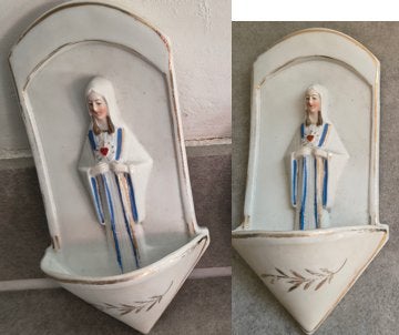 Wijwatervat, Ophalen