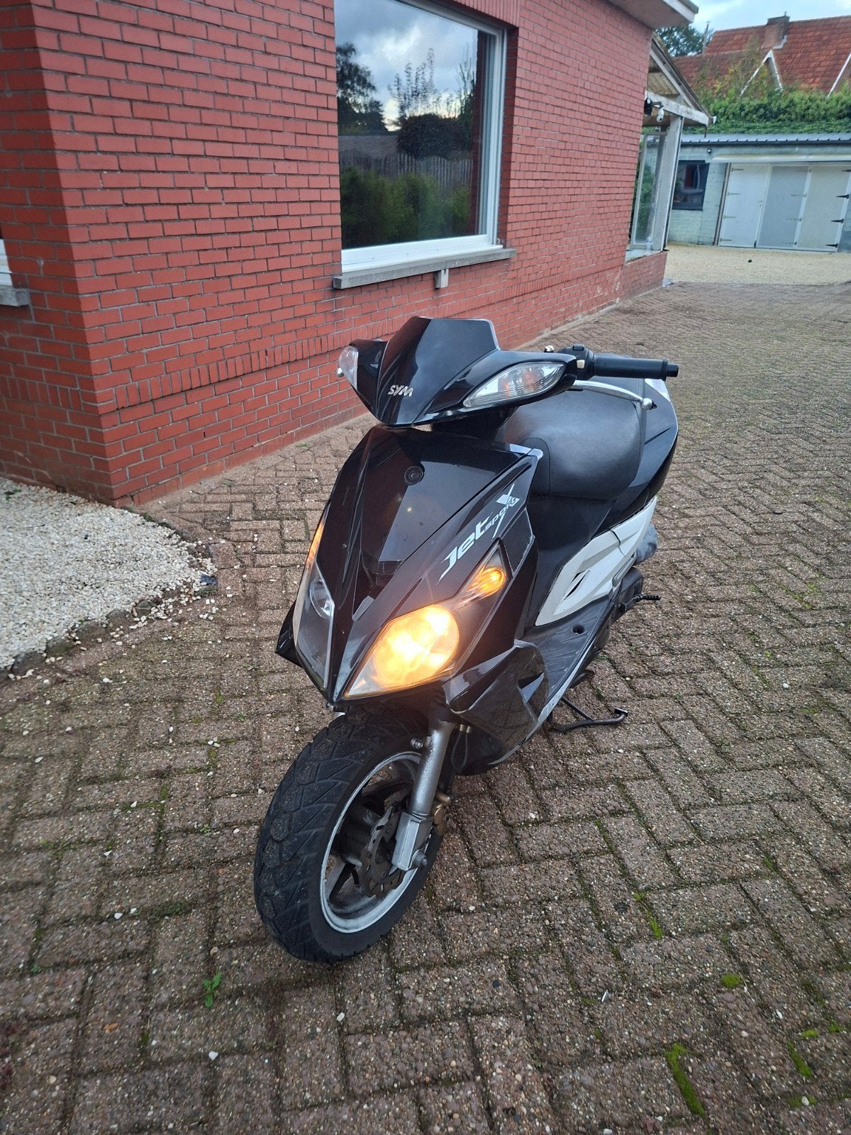 sym jet, Ophalen, Tweetakt, Klasse B (45 km/u), 50 cc