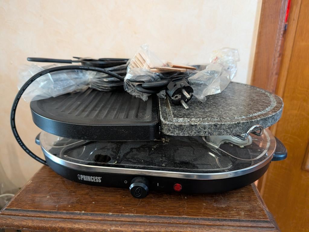 appareil à raclette, Electroménager, Fondue, Enlèvement, Utilisé, Électrique, Service à fondue