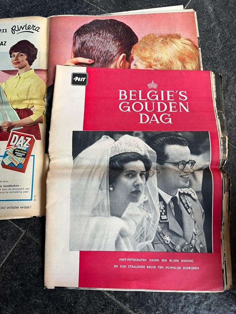 De Post 25 december 1960 + extra Koning Boudewijn, Verzamelen, Ophalen of Verzenden