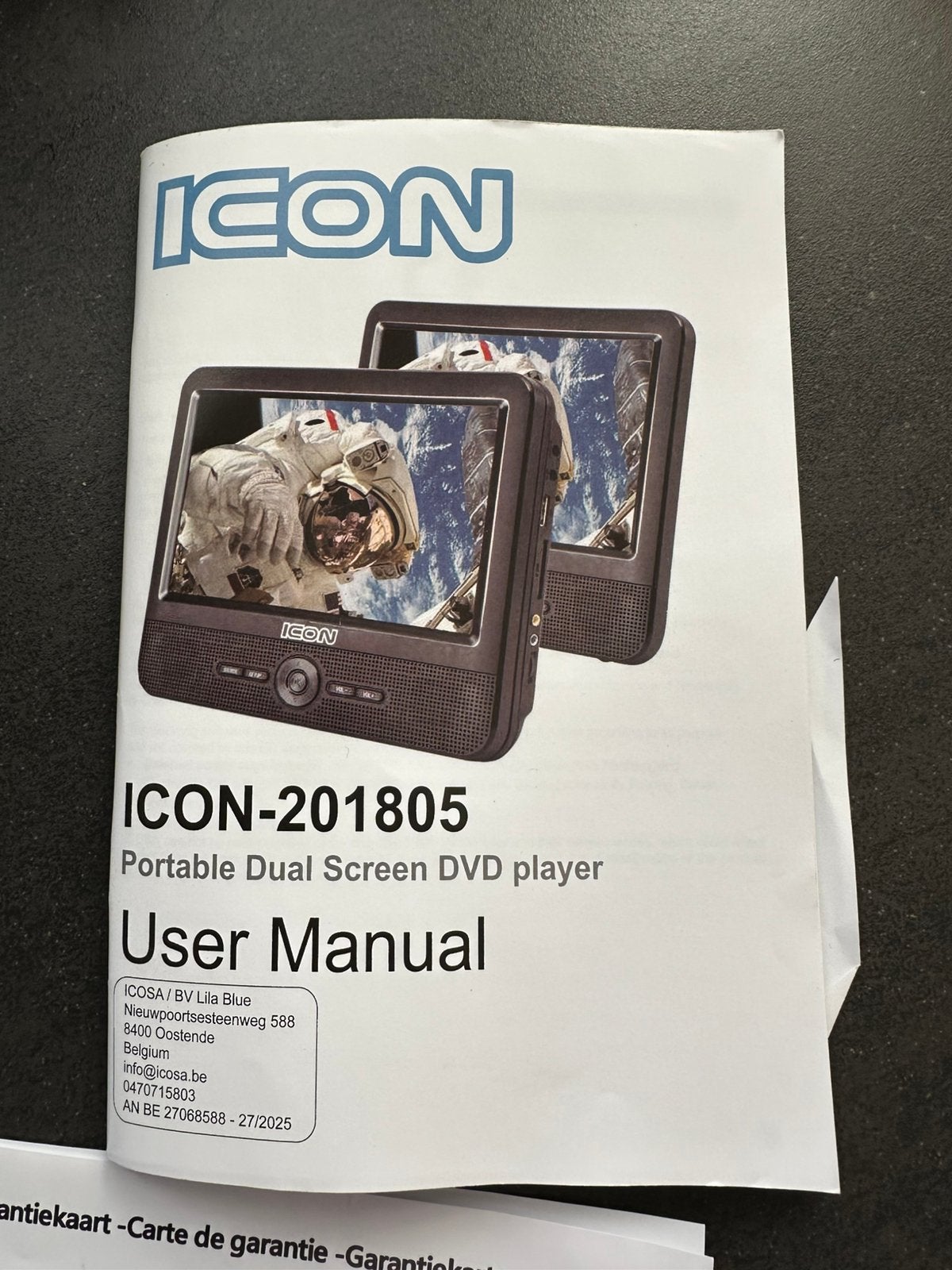 Lecteur DVD portable Icone, Enlèvement, Neuf, Autres marques