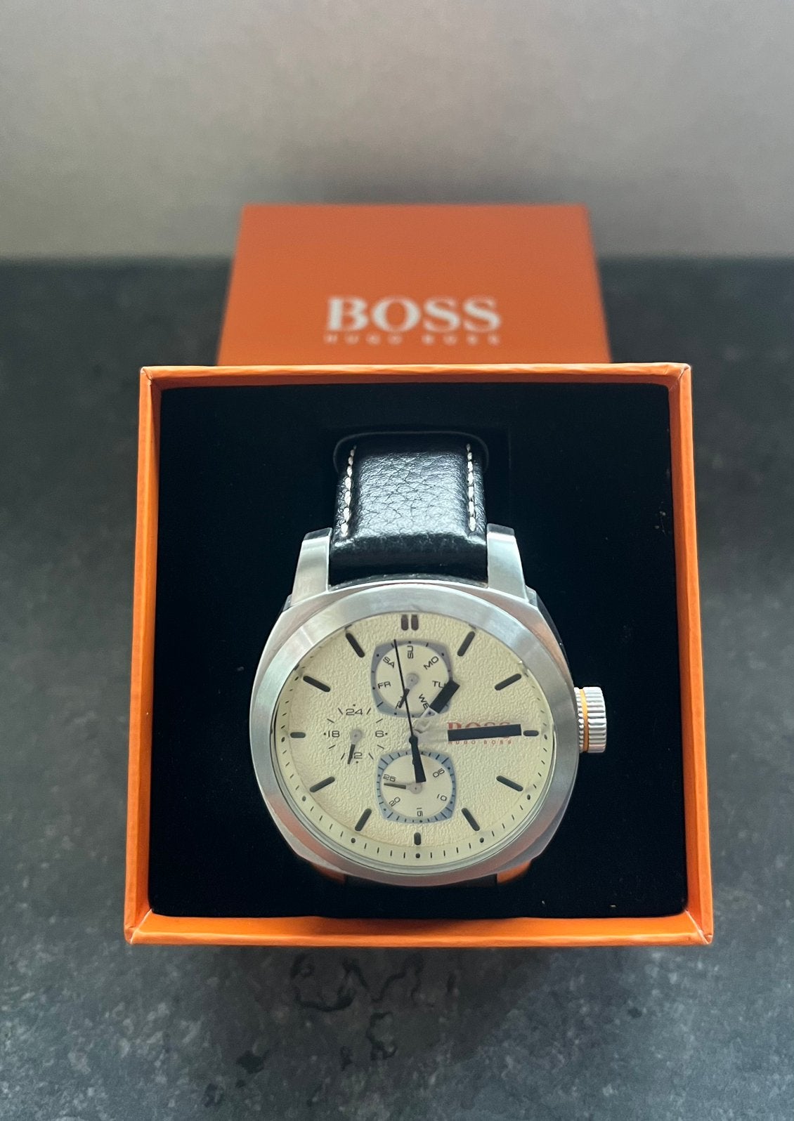 Boss Orange herenhorloge, Handtassen en Accessoires, Horloges | Heren, Ophalen, Zo goed als nieuw