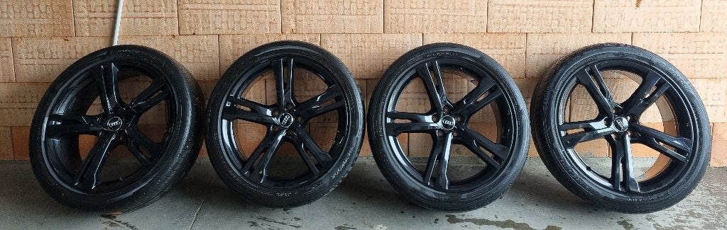 Kit complet- Audi Q5 S-LINE 2022 - BLACK SHADOW- HANKOOK R20, 255 mm, Véhicule de tourisme, Enlèvement, Utilisé