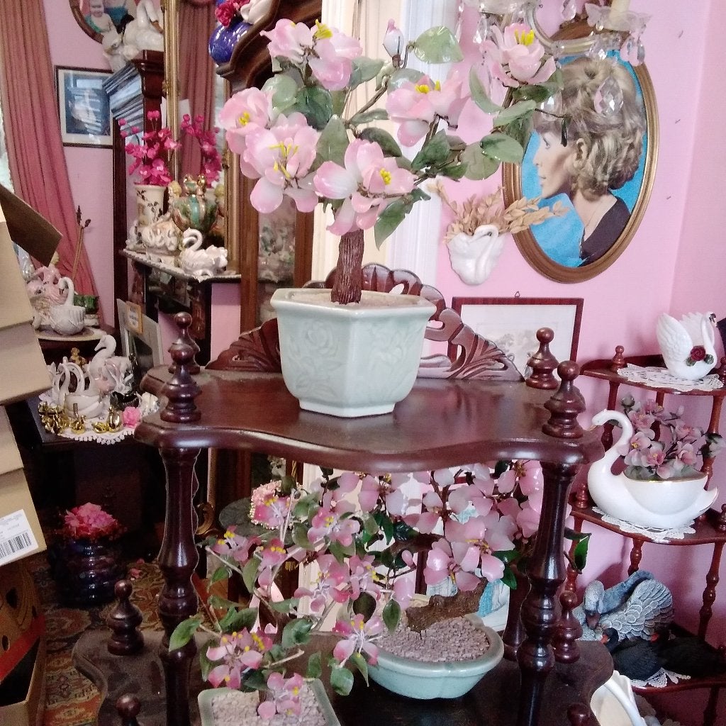 3 magnifiques arbres de décoration vintage forme de bonsaï, Envoi