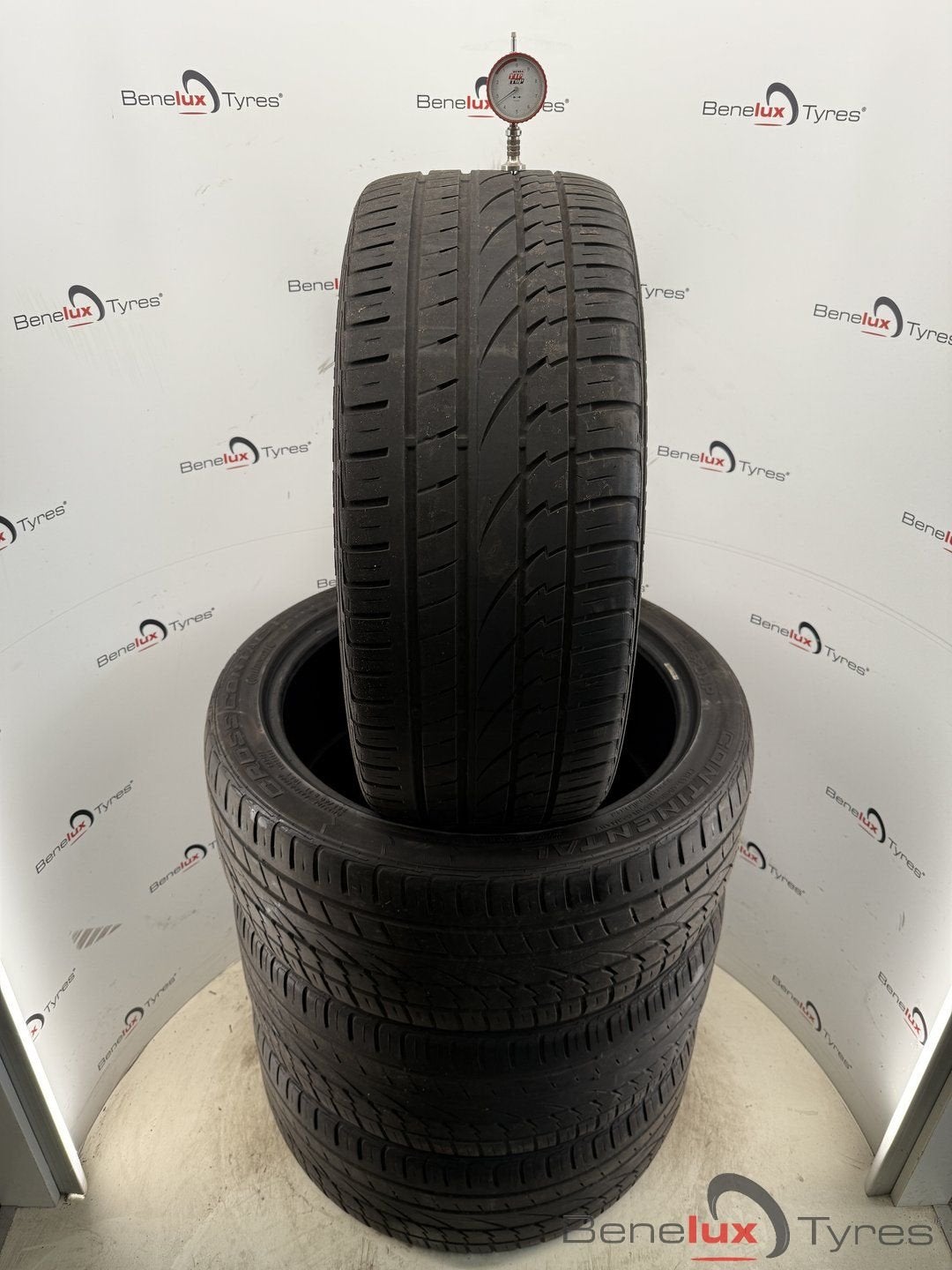 4x 265/40ZR21 Continental 265/40R21 265/40 ZR21 R21 2654021, Auto-onderdelen, Banden en Velgen, Gebruikt, -, 265 mm, -