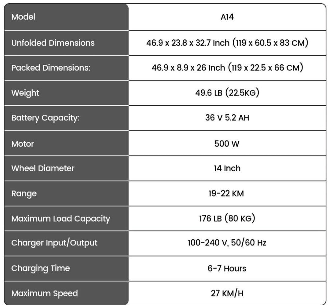 Moto électrique pour enfant puissant 36V 500W, 3 vitesses, Frein à disque, Autres types