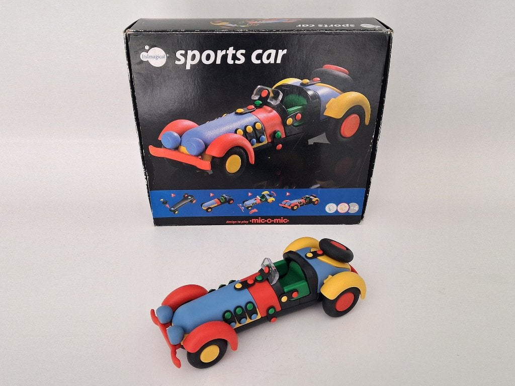modèle de voiture Mic-o-Mic voiture de sport, Collections, Envoi, Utilisé