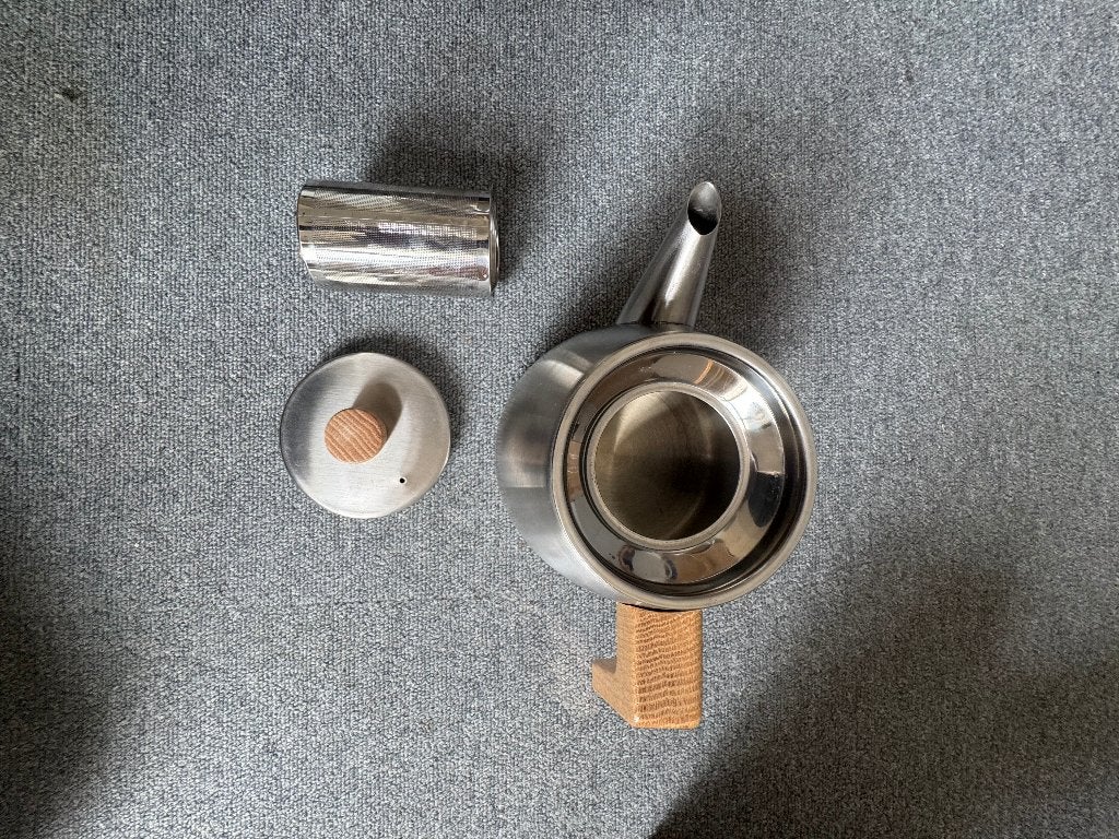 Arendo Roestvrijstalen Waterkoker met Temperatuurinstelling, Elektronische apparatuur, Waterkokers, Ophalen of Verzenden, Zo goed als nieuw