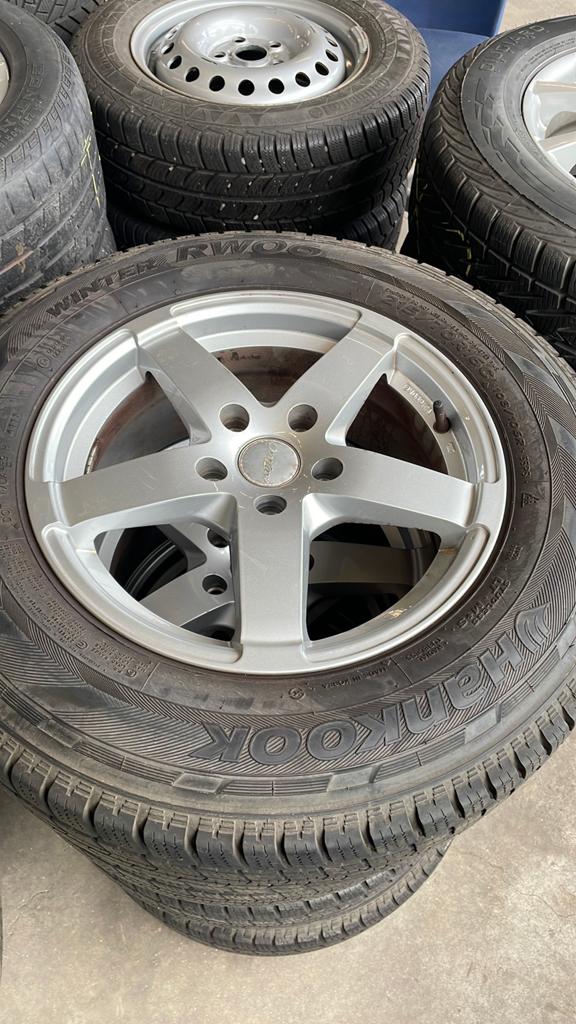 Winterwielen 215/70R16C, Enlèvement