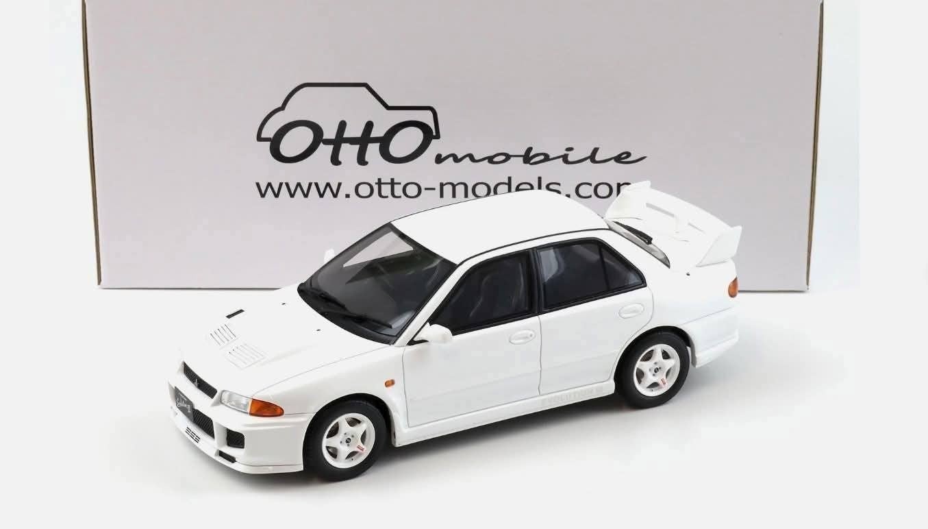 Mitsubishi Lancer EVO 3 Evolution OT1065 OTTO 1/18 Nieuw, Hobby en Vrije tijd, Modelauto's | 1:18, Nieuw, Auto, OttOMobile, Ophalen of Verzenden