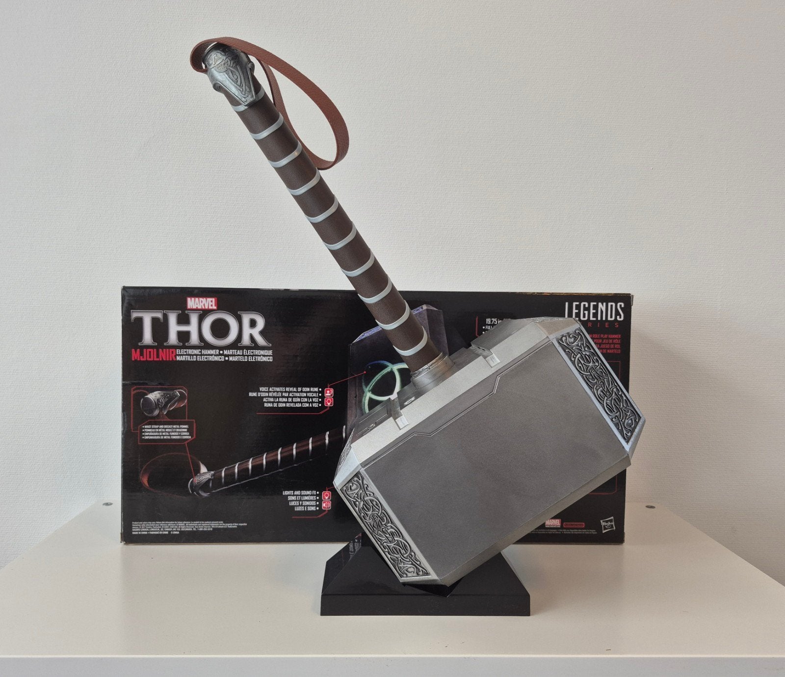 Replica van de hamer van Thor - Marvel Legends, Ophalen of Verzenden, Nieuw, Fantasy