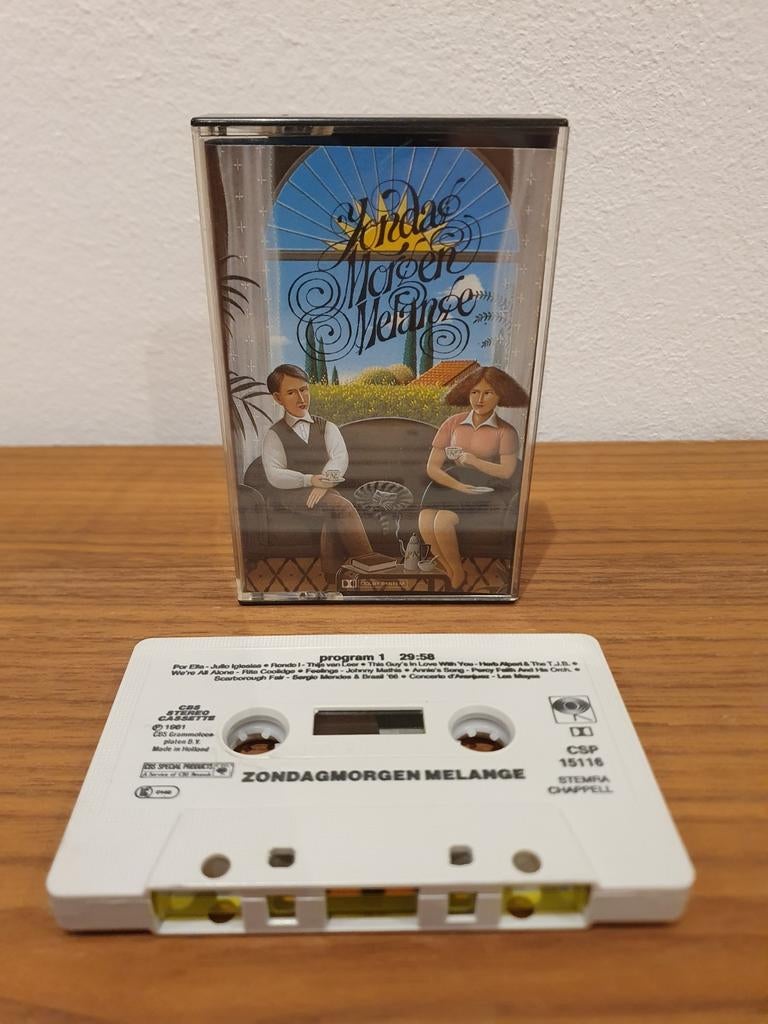 Zondagmorgen melange, Cd's en Dvd's, Cassettebandjes, Ophalen of Verzenden