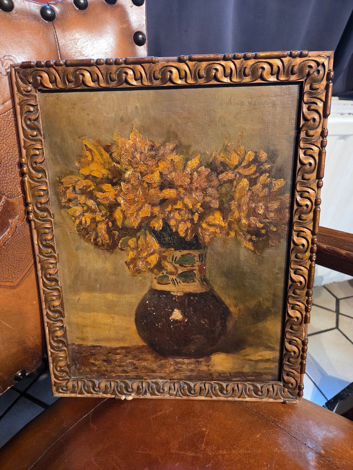 Peinture signée Armand Laureys