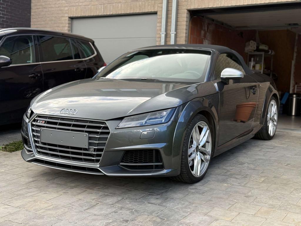 Audi TT TTS Roadster 2.0 TFSI Quattro S tronic 310cv FULL, Cuir, Argent ou Gris, Euro 6, Entreprise