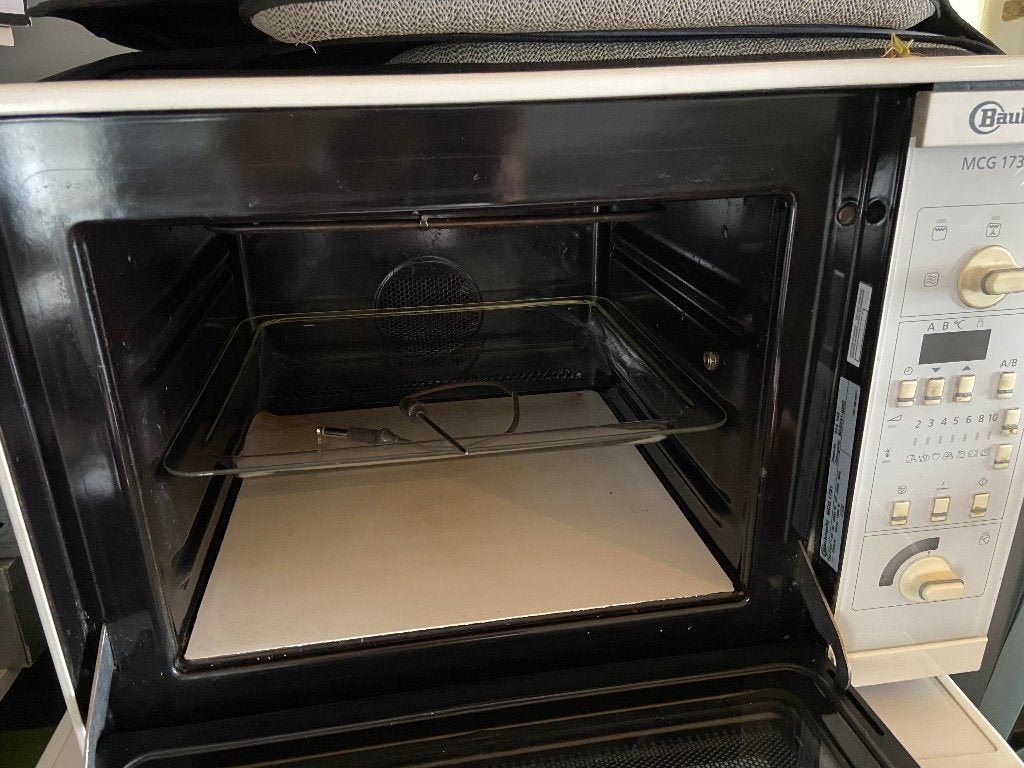 microgolfoven en oven, Elektronische apparatuur, Ophalen, Gebruikt, Combi-microgolfoven, Grill