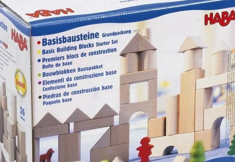 My First Natural Building Blocks Box niet inbegrepen, Ophalen of Verzenden, Gebruikt