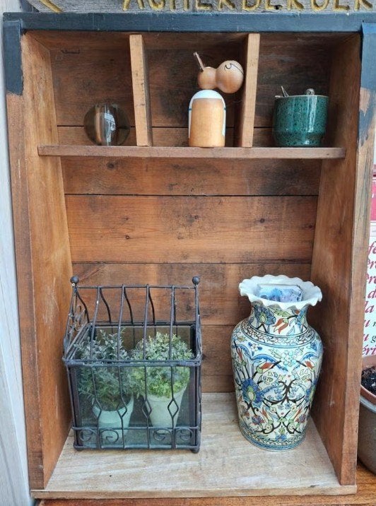 Vintage schuif van de post, Huis en Inrichting, Woonaccessoires | Etagères, Ophalen