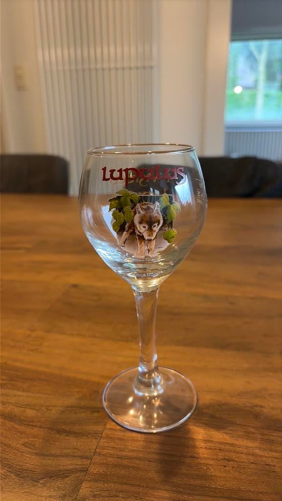 Lupulus 15cl glazen, Ophalen, Zo goed als nieuw