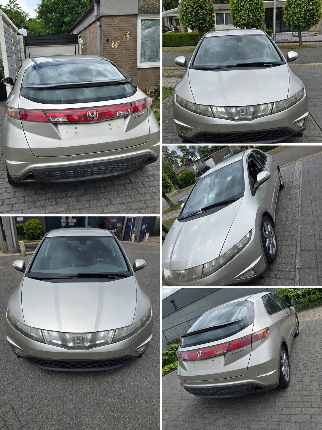 Honda Civic Hatchback 2007 1.8 VTEC automaat, Autos, Achat, 5 portes, 5 places, Automatique