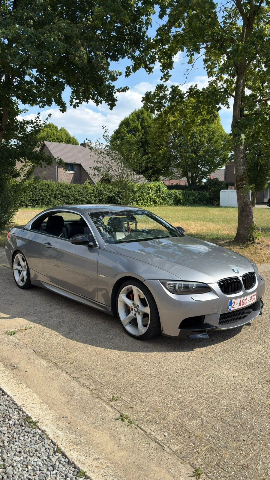 Bmw 335i e93 cabrio, Autos, BMW, Cuir, Argent ou Gris, Achat, Phares entièrement LED