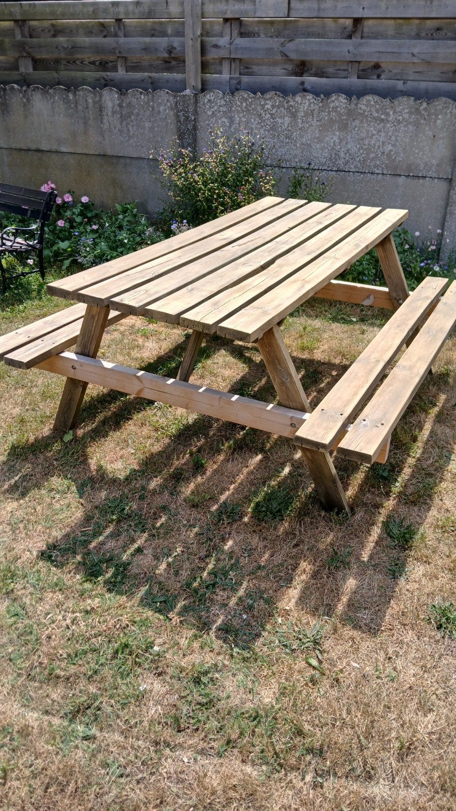 Picknickbank, Ophalen