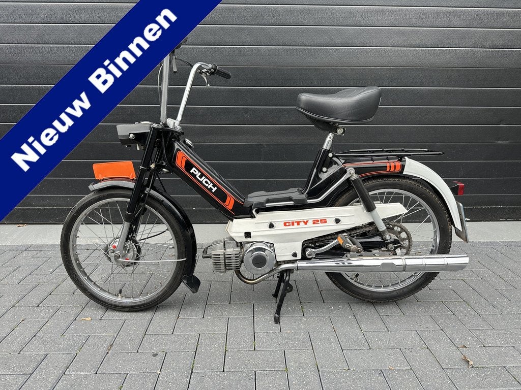 Puch Maxi City 25, slechts 411KM ! Snorbrommer, Fietsen en Brommers, Brommers | Puch, Gebruikt, Info@hulshof-trading.nl, 49 cc