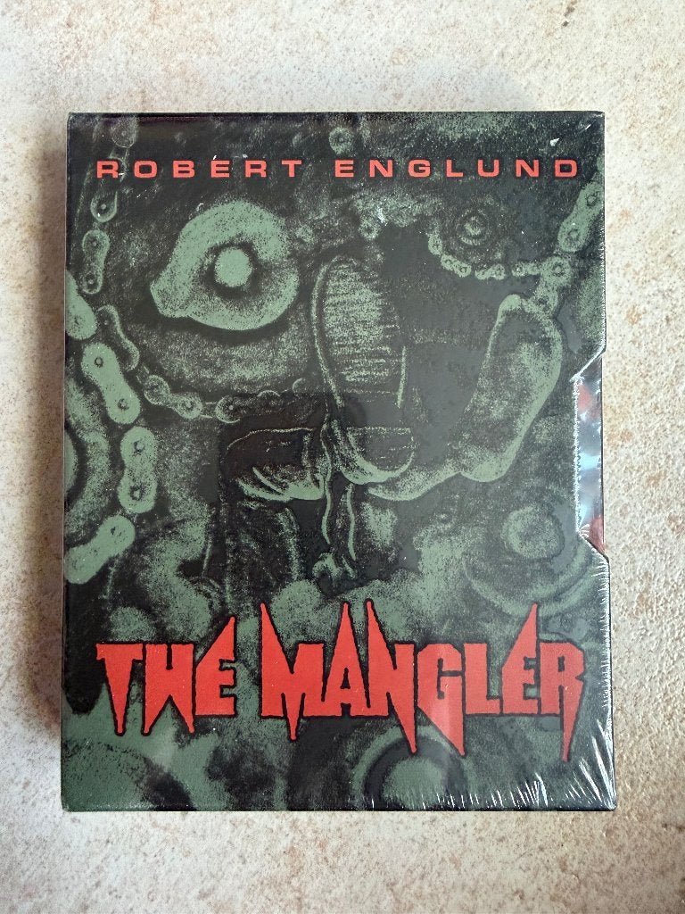 The Mangler. 4k ultra hd. Vinegar syndrome, CD & DVD, Blu-ray, À partir de 18 ans, Enlèvement ou Envoi, Anglais, Horreur