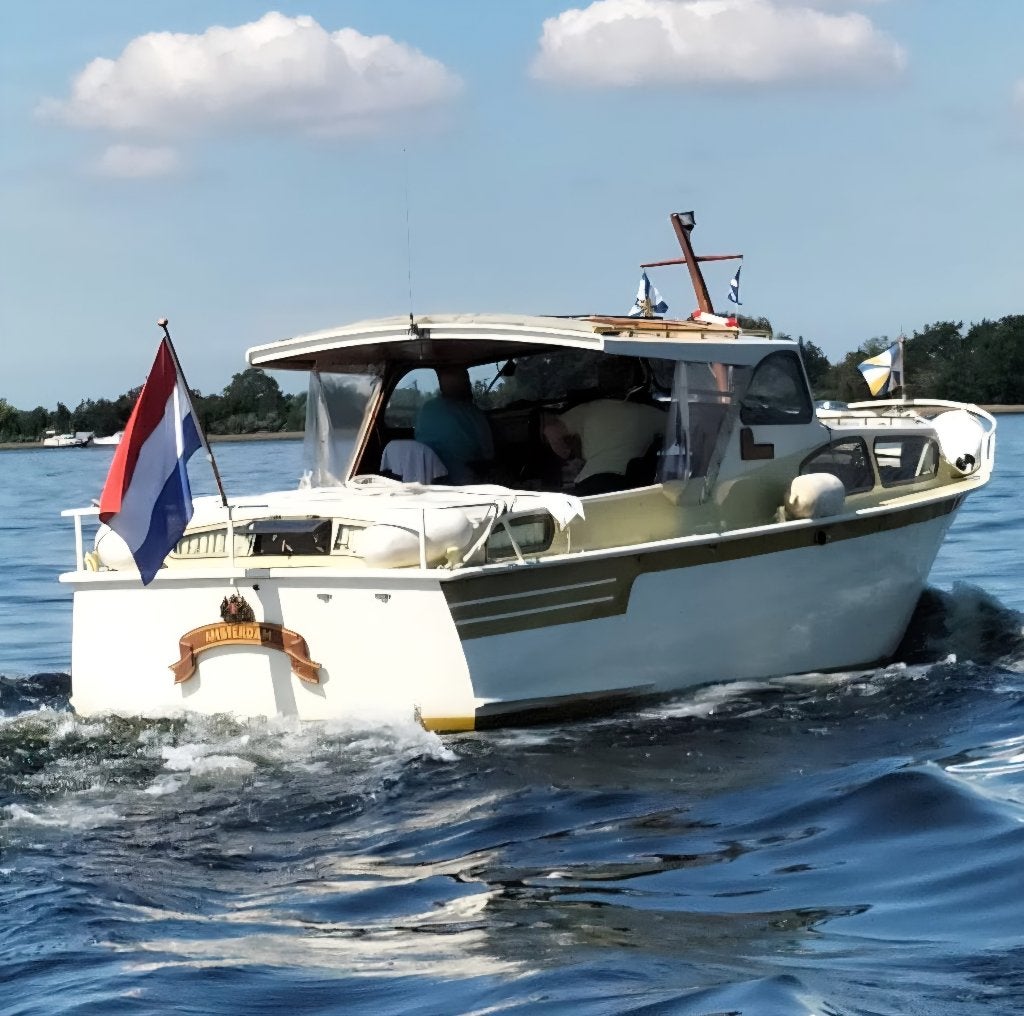 TIJDLOZE KLASSE: WEST-END KRUISER (GOUWEROK, '63) YANMAR D., Watersport en Boten, 10 m, Gebruikt, Binnenboordmotor, Diesel