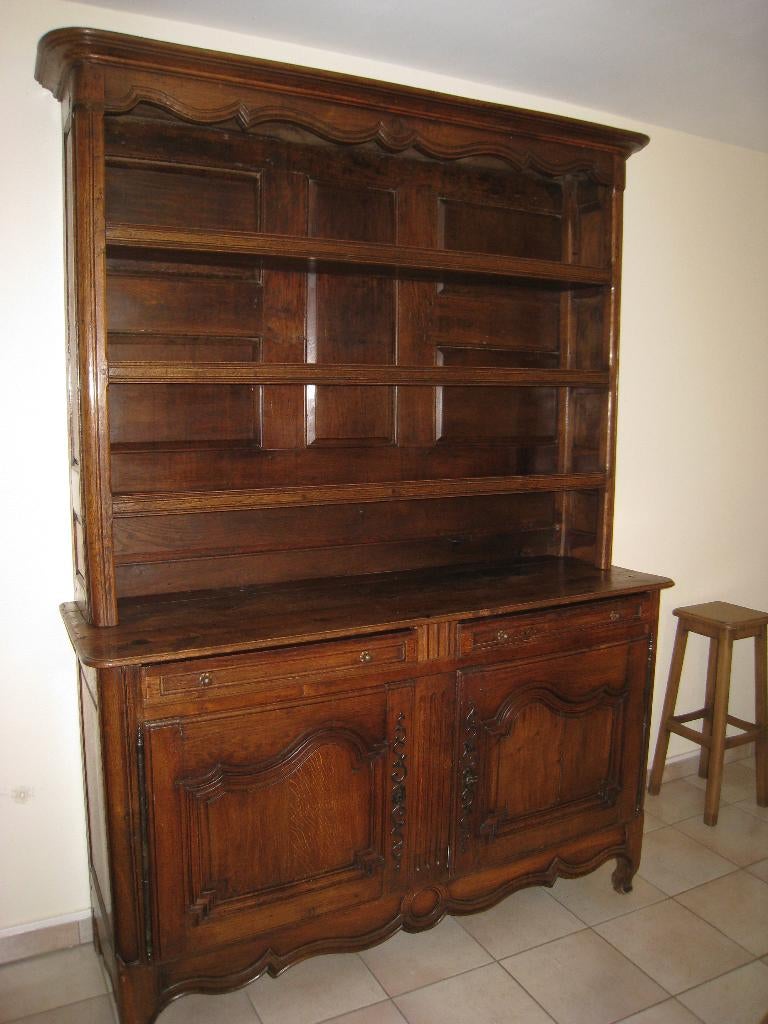 vaissellier cerisier  ET  buffet chêne, Enlèvement