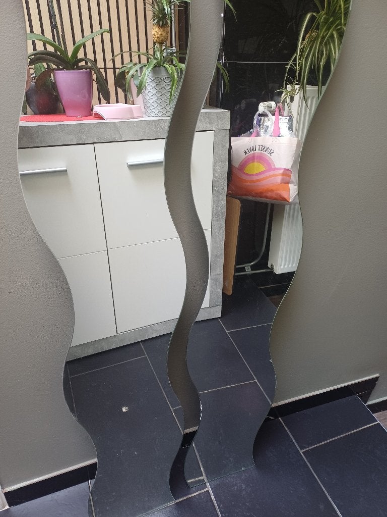 Deco-spiegels, Ophalen, Gebruikt, 125 cm of meer, Minder dan 100 cm
